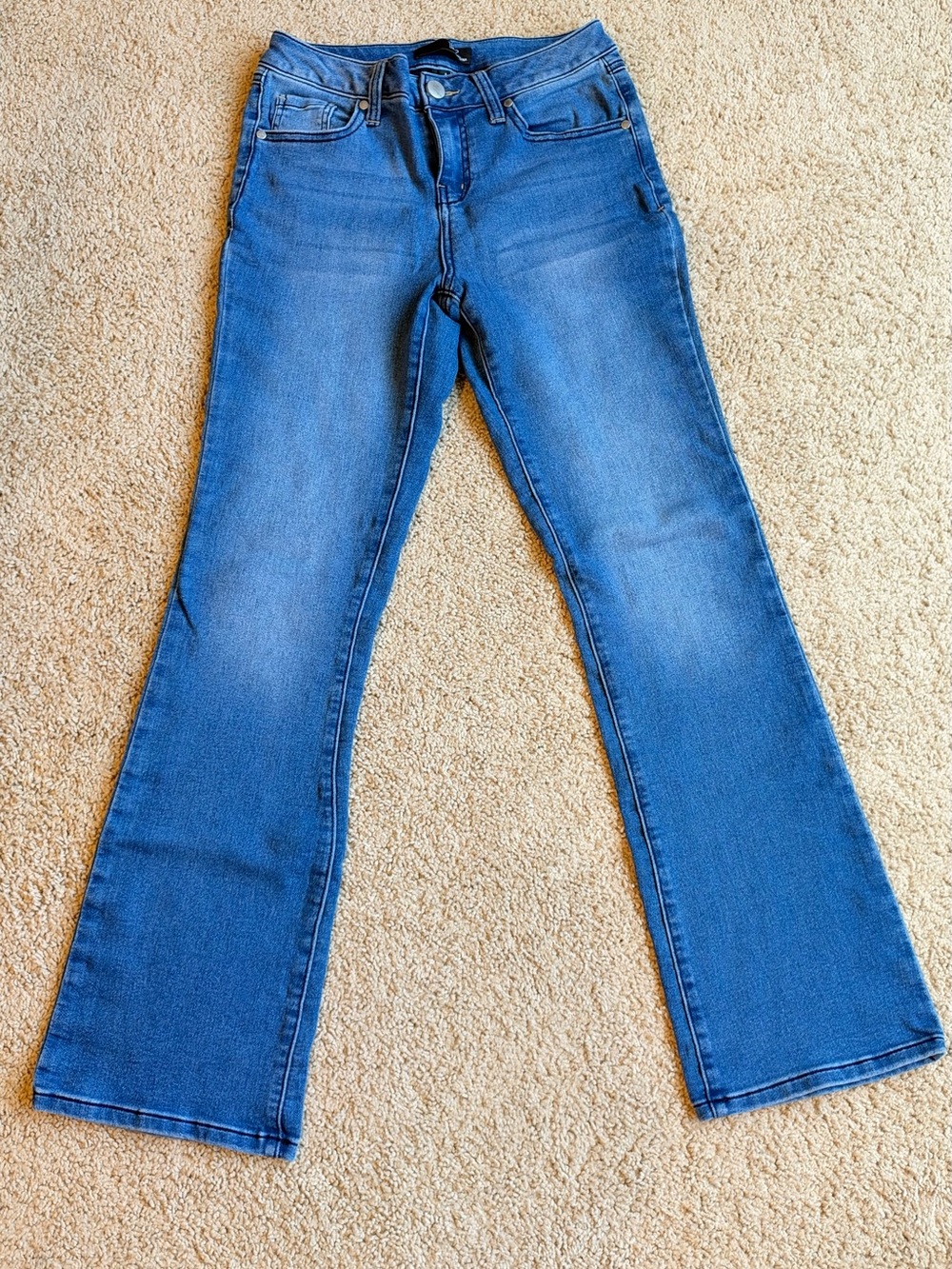 1822 Denim Blue Boot Cut Jeans